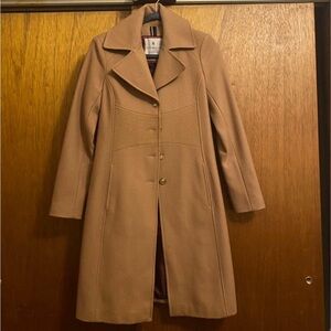 Tommy Hilfiger tan Peacoat xs